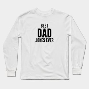 Dad Jokes Long Sleeve T-Shirt